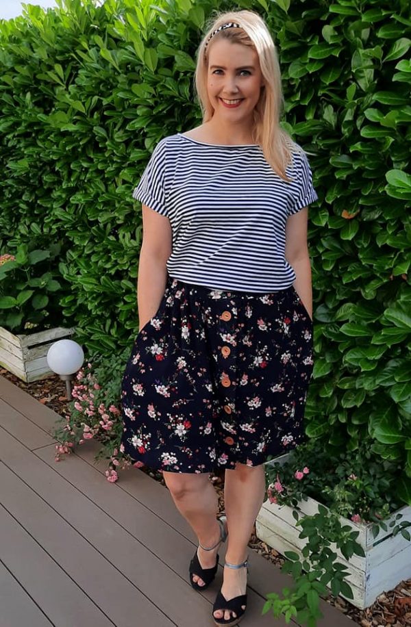 BlueSpringSkirt