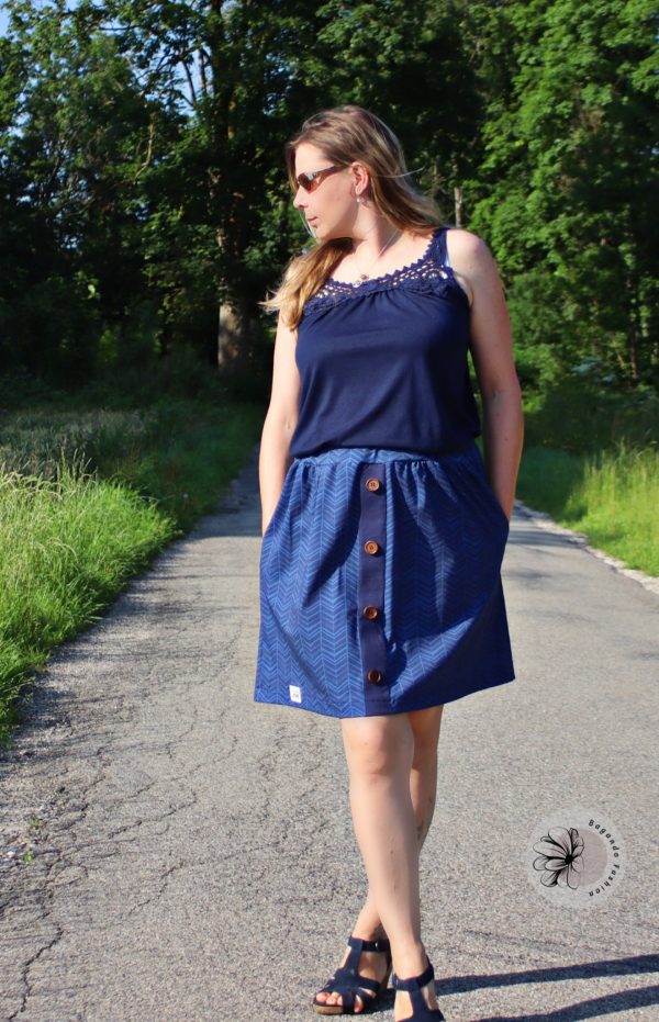 BlueSpringSkirt