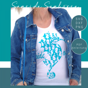 Plottervorlage Seaside – Seahorse