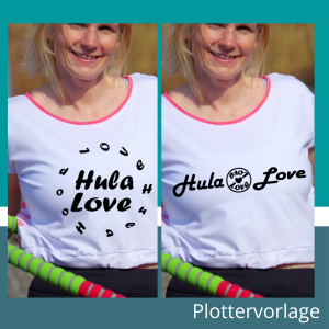 Plotterdatei Hula Love