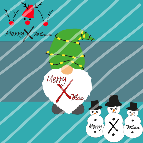 Applikationsvorlage Blue X Mas – Bild 2