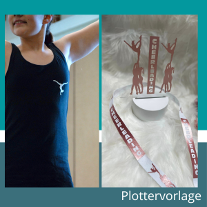 Plottervorlage Cheerleading
