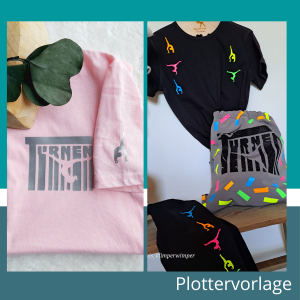 Plottervorlage Turnen XXL