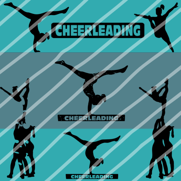 Plottervorlage Cheerleading – Bild 2