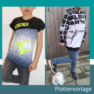 Plottervorlage Soccer Streetstyle