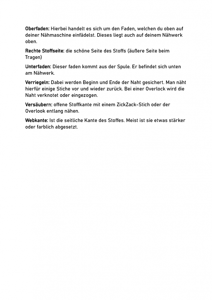 Begriffe & Erläuterungen